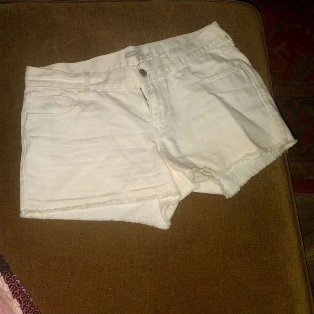 White Ladies Shorts